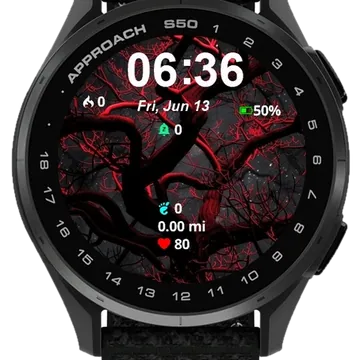 Twisted Shadows Garmin watch face preview