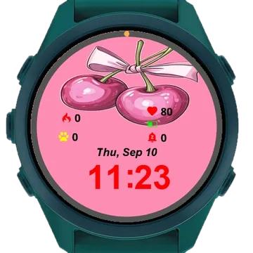 Two Cherons Bow Garmin watch face preview