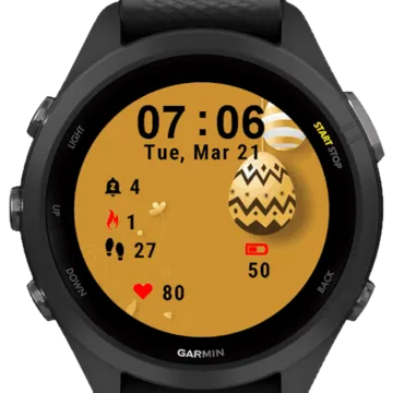 Two Eggs Garmin watch face preview