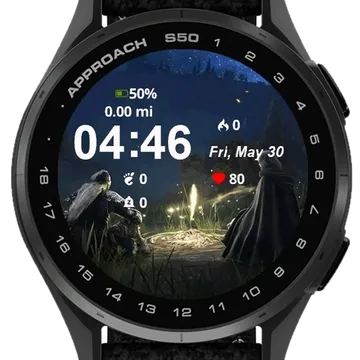 Two Kings Garmin watch face preview