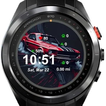 Unleashing Power Garmin watch face preview