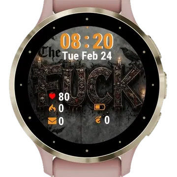 Unnite Garmin watch face preview