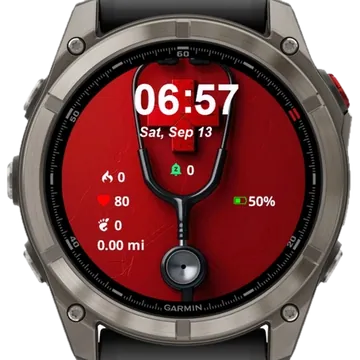 Unveiling Stethoscope Garmin watch face preview