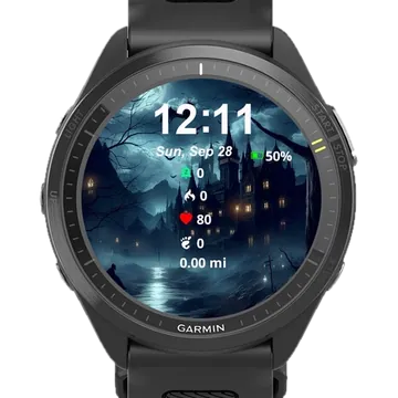 Vampire Atmosphere Garmin watch face preview