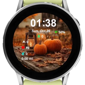 Vibes Halloween Garmin watch face preview