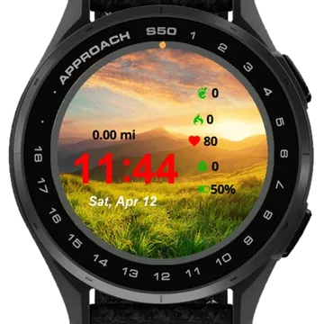 View Nature Garmin watch face preview