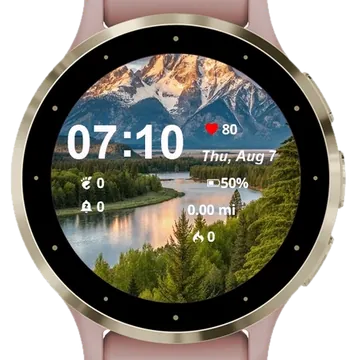 View Portrait Garmin watch face preview