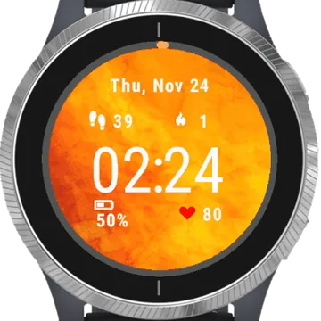 Wall Colored Garmin watch face preview