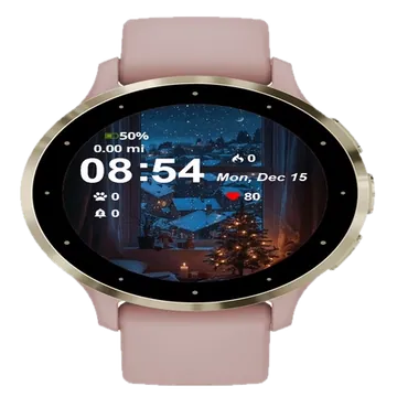 Window View City Garmin watch face preview