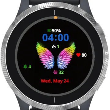 Wing Garmin watch face preview