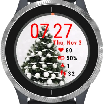Winter 2 Garmin watch face preview