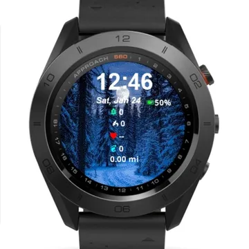 Winter Path Garmin watch face preview