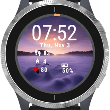 Winter Twilight Garmin watch face preview