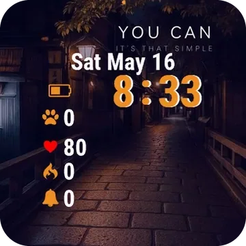 Yocan It S Time Garmin watch face preview