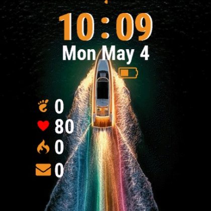 Boat Rainbow Light