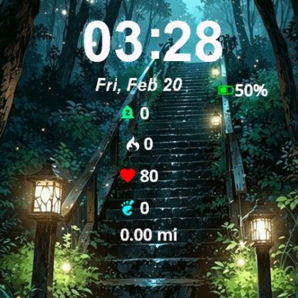 Stairway Woods Lanterns