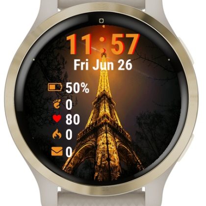 Eiff Tower Night Landscape