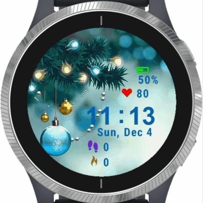 Christmas Background Blue