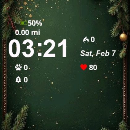 Christmas Background Green
