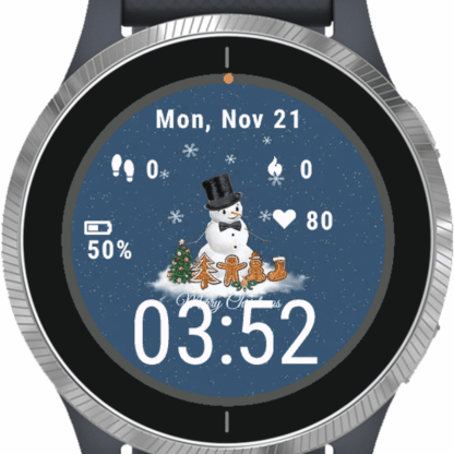 Christmas Time Holiday Snowman