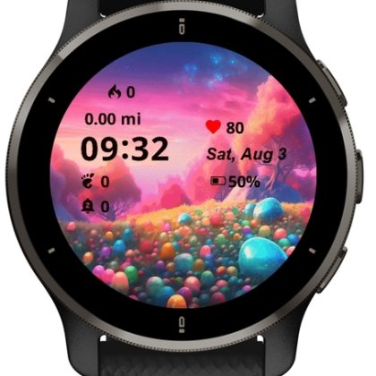Background Candyland Landscape