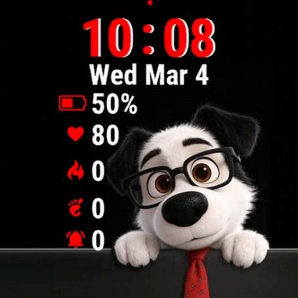 Dog Glasses Tie