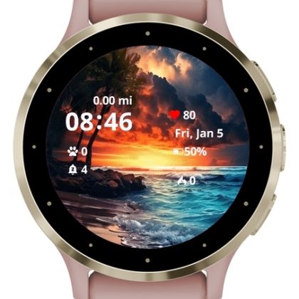Sunset ocean