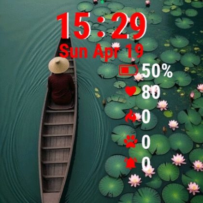 Boat Floating Lake