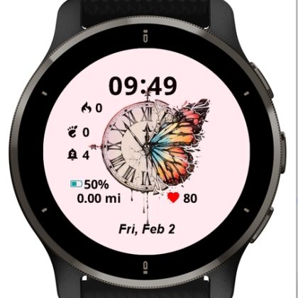 The clock