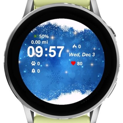 Blue Christmas Background