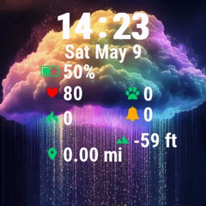 Cloud Rain Falling