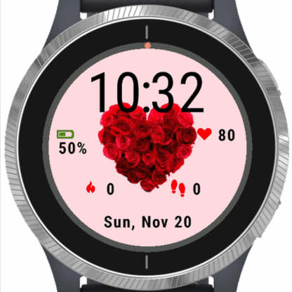 Heart Read Roses