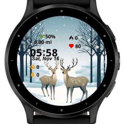 Christmas Two Reindeer
