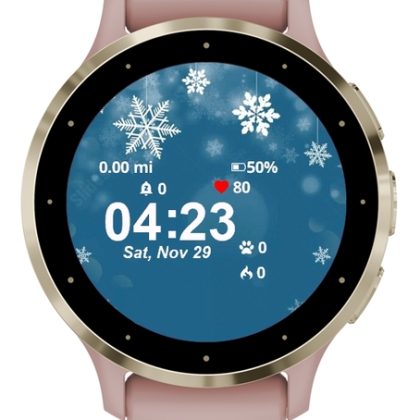 Snowflakes Blue
