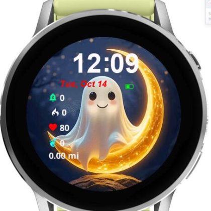 Cute Halloween Moon