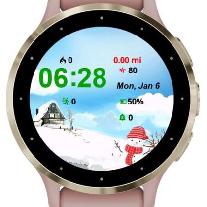 Crystal Winter Background