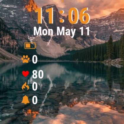 Mountain Lake Rocks