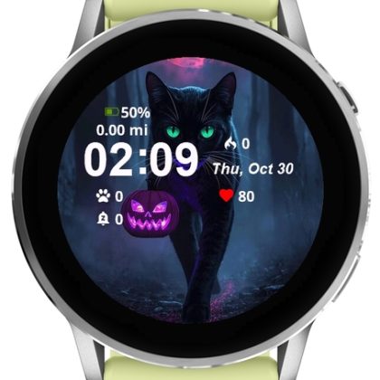 ClockWatchFaces14 — Halloween Pack — 25 Themes