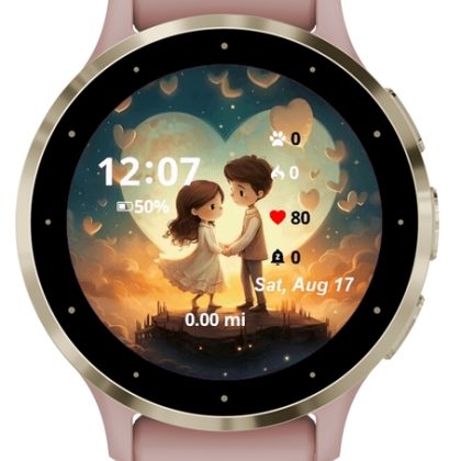 WatchesGarmin4 — Love Pack — 15 Themes