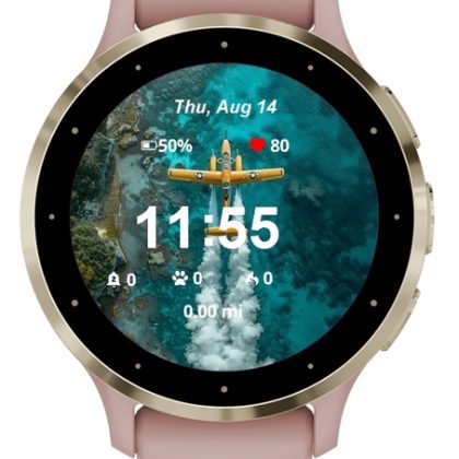 ClockWatchFaces14 — Landscape Nature Pack — 80 Themes