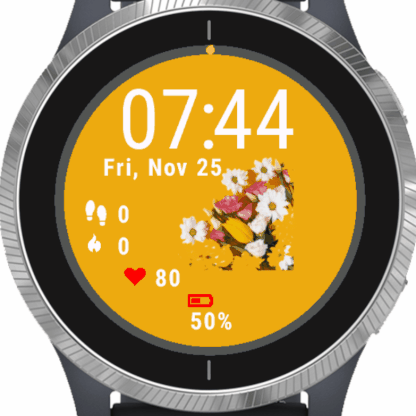 WatchesGarmin6 — Flowers Pack — 45 Themes
