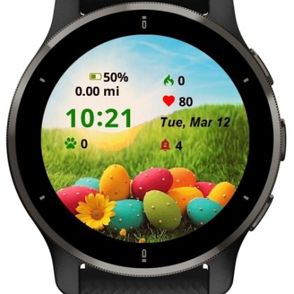 WatchesGarmin5 — Easter Pack — 15 Themes