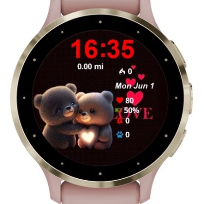AllGarminWatches17 — Love Valentines Pack — 15 Themes