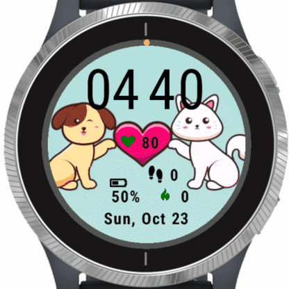 Couple Cat Heart
