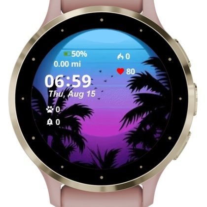 Palm Sunset Synthwave