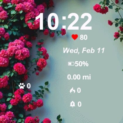 The flowers