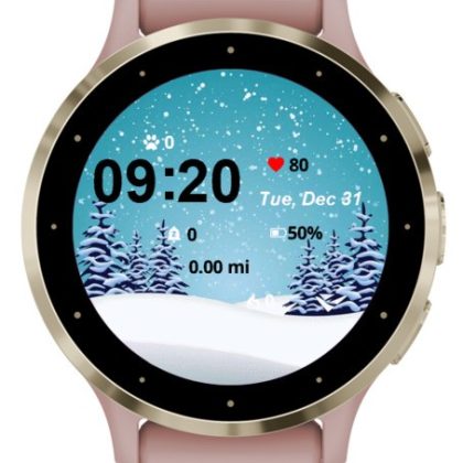 Winter Landscape Clipart
