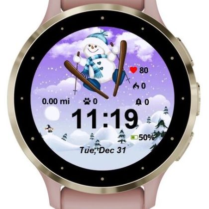 Happy Cute Snowman