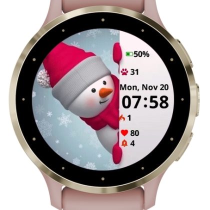 Little snowman winter