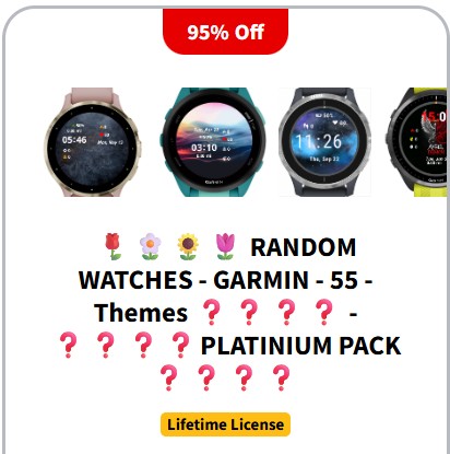 Platinum Pack — Random Watches — 55 Themes